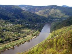 Tip na výlet - Cyklovýlet Děčín, Labské vyhlídky, Belveder